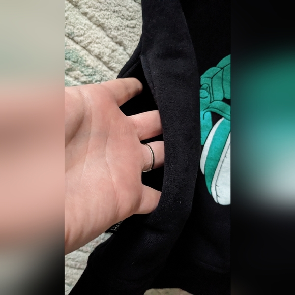 Rare Franklin Marshall hoodie size L(pls see description) - Picture 4 of 7